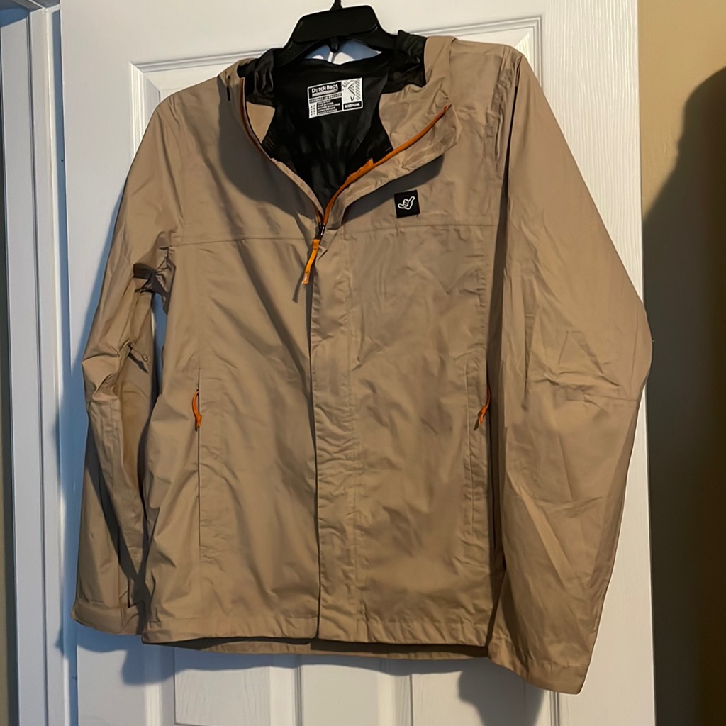 Dutch Bros 100% Nylon Men’s Windbreaker Jacket Size Medium